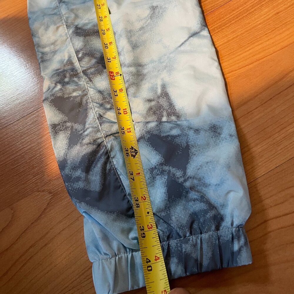 FIRM$. L NORTH FACE Hydrenaline 2000 Lounge Pants Taffeta Tie Dye Blue Women's - Picture 11 of 13